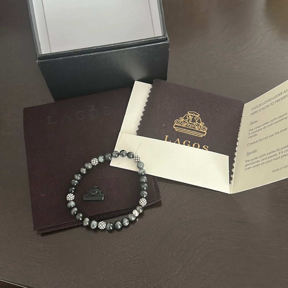Lagos Bead Bracelet - Signature Caviar